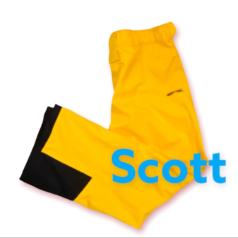 Scott yellow women’s size 4-6 ski snowboard snow pants